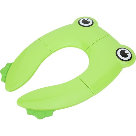Housse de siège de toilette pliable pour bébé et enfant, coussinet d'apprentissage de la propreté, vert (1/5)