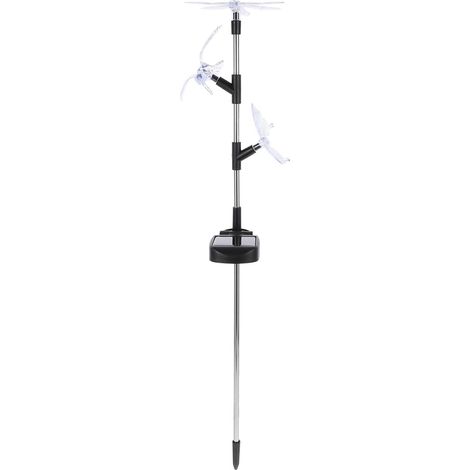 Lampe Solaire sur Piquet Motif Libellule Étanche pour Jardin LED Décorative (1/5)