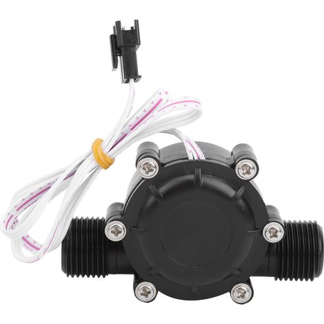 Wasserdurchflussgenerator mit G1/2-Zoll-Außengewinde, bürstenloser 3-Phasen-Hydrogenerator für Duschköpfe, 0–20 V Wechselstrom (1/5)