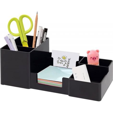 Pot à crayons pour bureau, petits accessoires de rangement de bureau mignons, fournitures de bureau pour enseignant, pot à crayons (1/5)