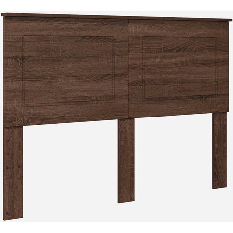 Maison Exclusive - Cabecero Roble marrón 100 cm Madera de ingenie (1/5)