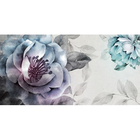 Papier peint panoramique - Fleurs - 130 cm x 66 cm (1/2)