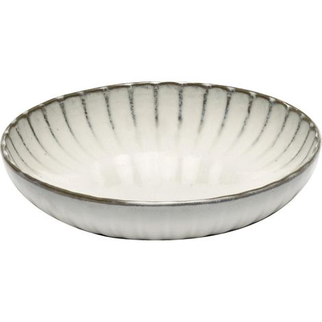 SERAX Assiette Inku bord haut S Inku White, ø 190 mm (1/2)