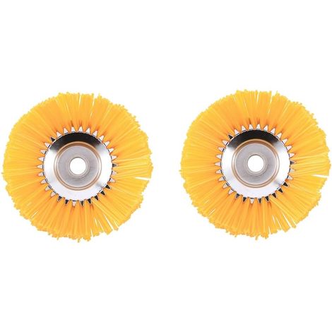 2X Brosse en Nylon Tondeuse Universelle Brosse Tête Coupeur Outils de Jardin Durables Diamètre Extérieur 200 mm (1/5)
