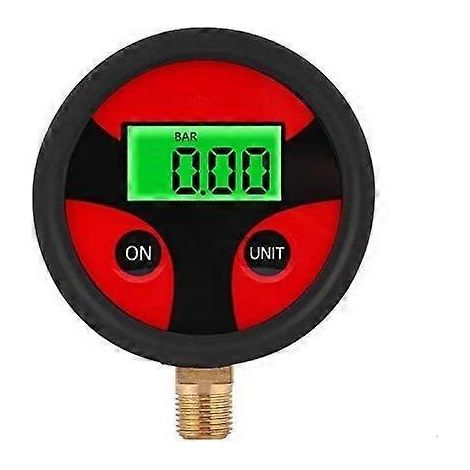 Manomètre numérique de pression des pneus, manomètre numérique LCD pour pneus de voiture, manomètre numérique LCD pour la pression des pneus (1/5)
