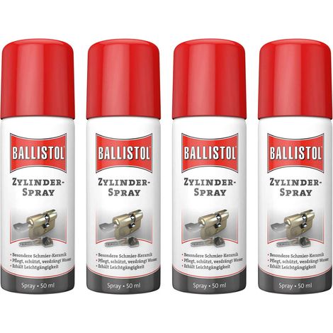 Spray pour cylindres BALLISTOL, 50 ml, 4 pièces
