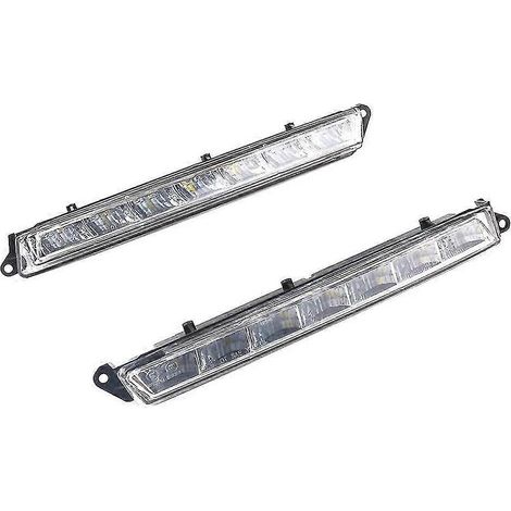 Paar LED-Tagfahrlichter für Mercedes-Benz X164 GL350 GL450 GL500 (LED-Nebelscheinwerfer, Teilenummern A1649060351 und A1649060451)