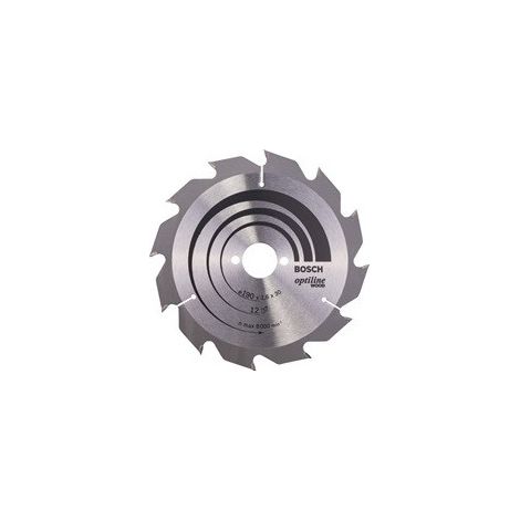 Bosch PRO Wood Circular Saw Blade 190 x 2.6 x 30 mm T12 2608641187