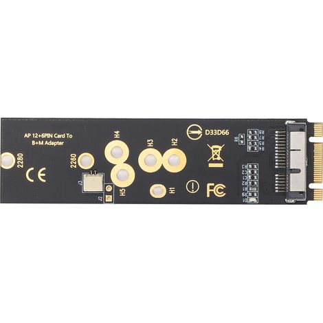 NGFF Key B+M SSD-WLAN-Netzwerkkarte, drahtloser Anschluss für Windows 7/8/10/OS X (1/5)