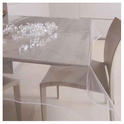 NAPPE EN CRISTAL TRANSPARENTE Ép. 0,10 mm - H 140 cm -