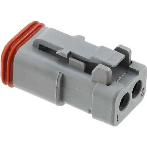 Connettore Serie DT Maschio 2 Vie E003 (1/2)