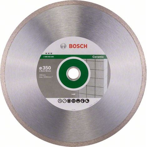 Bosch - Diamanttrennscheibe für Fliesen 350x30/25,4 mm 2608602640 (1/5)