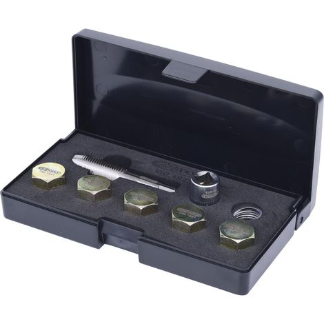 KS TOOLS Kit de réparation pour bouchons de vidange, 12 pcs M15x1,5 ( 150.4925 ) (1/10)