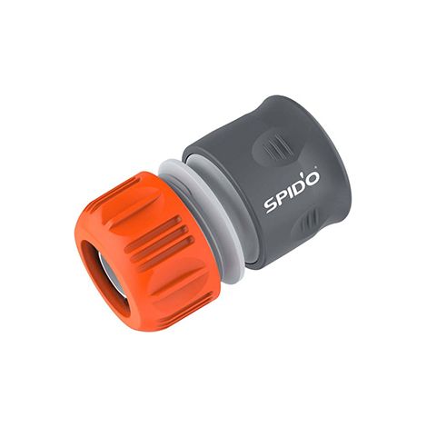 Spido – Raccord pour circuit d'arrosage gros débit 19 mm – Entrée 23,5 mm – Connecteur universel pour tuyau Ø 19 mm – Optimise le débit d'eau