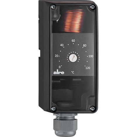 Thermostat universel à capillaire, 0...120°C, hystérèse 3K, TW, réglage intérieur, RTKSA-001.200