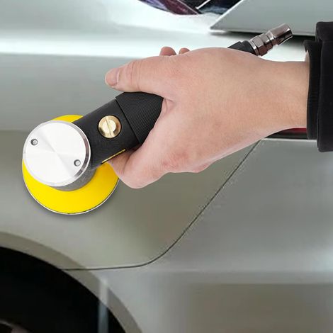 Pneumatische Poliermaschine, kleine tragbare Poliermaschine, Zentrifugalpoliermaschine 10000rmp für feines Polieren von Metallen und Autos (1/5)