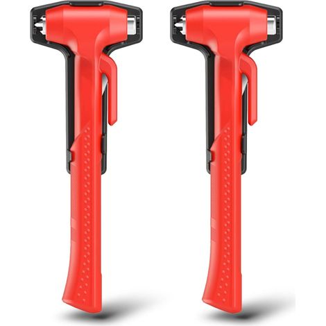 Martello multifunzionale di emergenza - Martello di sicurezza - Taglia cinture di sicurezza - Martello di emergenza - Martello di sicurezza - Martello per auto - Martello di emergenza - AquaForge (1/5)