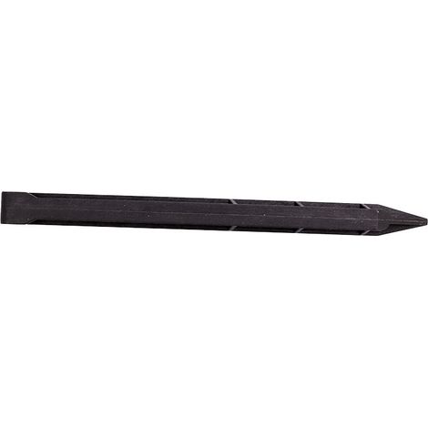 Lot de 30 piquets d'ancrage de jardin en plastique très robustes, marron, pour maintenir le fond du filet de jardin. (1/3)