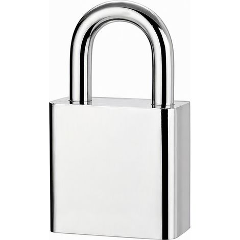 Cadenas en acier inoxydable de 30 mm, petit cadenas de sécurité avec clé pour meuble, coffre, boîte aux lettres et casier (1/5)
