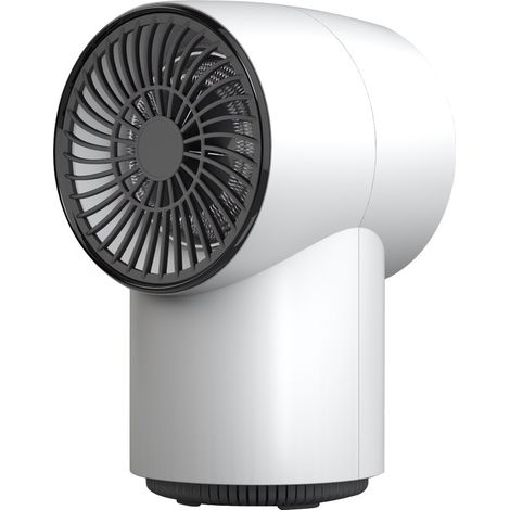 Chauffage D'appoint Economique Silencieux, Radiateur Electrique Soufflant Mobile, Mini Radiateur Soufflant Portatif, Chauffage Soufflant，pour le bureau, la chambre, la cuisine（noir）