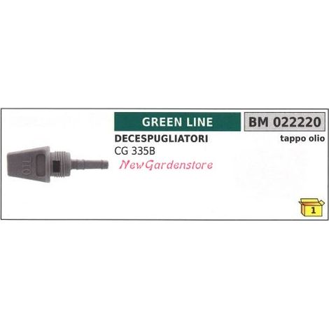 Tappo olio GREEN LINE decespugliatore CG 335B 022220