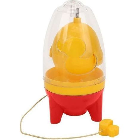 Eiermixer mit Schleuderfunktion für Eiweiß und Eigelb mit rotem Zugseil (1/5)