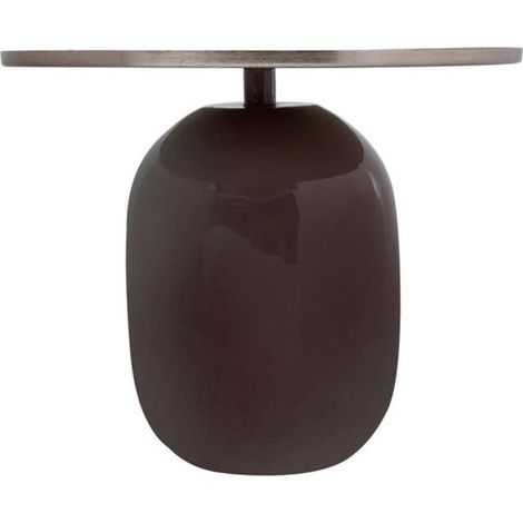 Table d'Appoint Design "Lucile" 51cm Gris