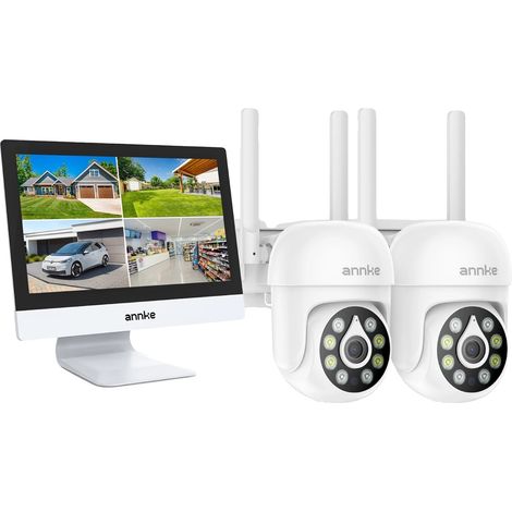 Cámara de seguridad para exteriores, resolución de 5 MP, conectividad inalámbrica, 2 unidades 51CP 5MP PTZ (1/2)