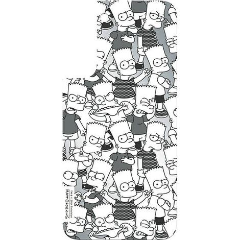 Funda blanca de Los Simpson para Samsung Galaxy S22 (1/2)