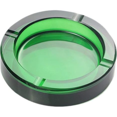 Cenicero de cristal de color de 4 pulgadas