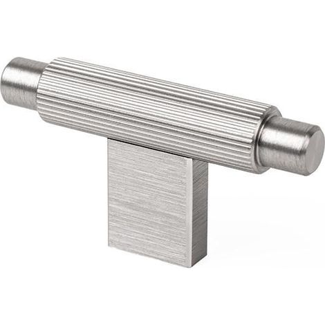 POMO ALUMINIO MODELO ARPA ACABADOS EFECTO INOX, LATON CEPILLADO, NEGRO CEPILLADO