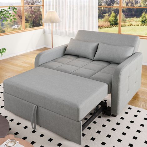 Multifunktionale Klapp-Sofa-Bett, Verstellbares Rückenteil Sofa, Ideal für kleine Wohnungen und Studentenwohnheime, 180x127 cm Komfort-Sofa-Bett