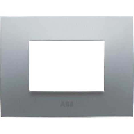 Abb Chiara placca 3 moduli pietra 2CSK0303CH