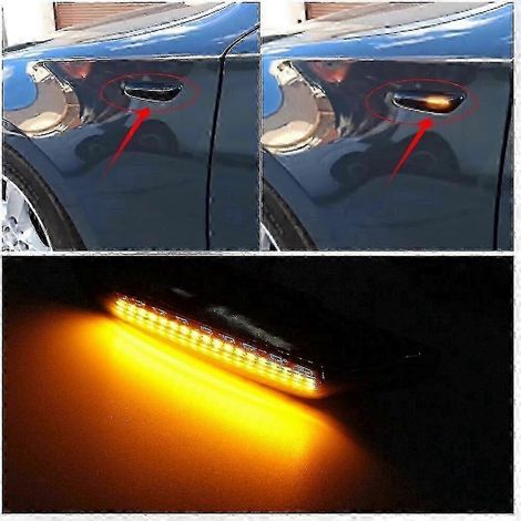 BMW E90 LED-Blinker - Blinkende Seitenmarkierungsleuchten für E91 E92 E93 Edition 0620