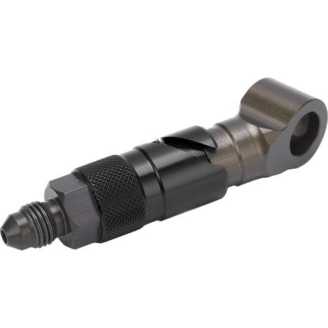 Raccord adaptateur rapide flexible universel pour conduite de frein, tuyau d'huile et carburant, noir (1/5)