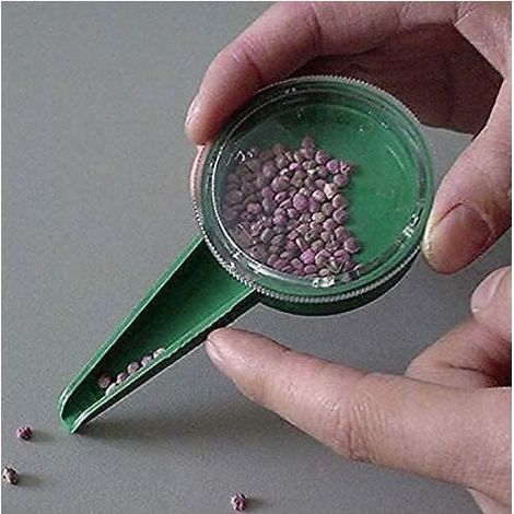 2PCS Garden Seed Dispenser Seeder Planter Seed Dial 5 Different Settings Seeder Garden Tools