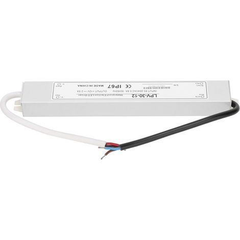 BERM alimentation à découpage IP67 étanche lecteur LED à sortie unique DC12V 30W (1/5)