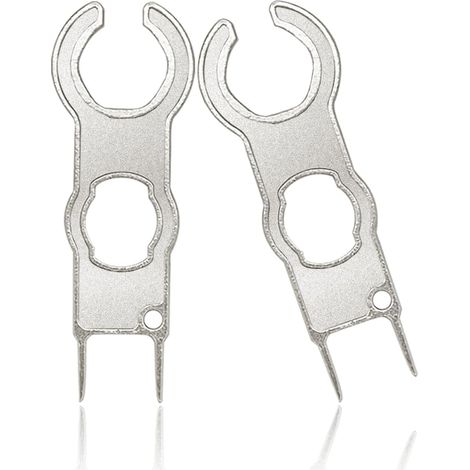 2 Stück Solarstecker, Stecker-Installationsschlüssel, Schraubenschlüssel für Solarpanel, für Solarpanel-Kabelsystem, Drahtstecker, Solarstecker (1/5)