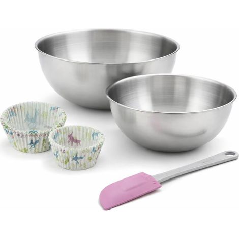 Set de 53 ustensiles de pâtisserie 50 moules à gâteaux 2 bols et 1 spatule pâtisserie Zenker Smart Pastry (1/5)