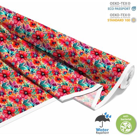 Outdoor dekostoffe oxford - Blumen - DX2934 (1/5)