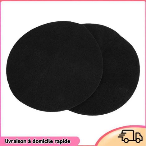 Tapis de Vidange D' 2 Pièces, Tapis de Vidange D' Rond de 15 Pouces pour Automobile et Mécanique (1/4)