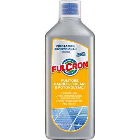 PULITORE PER PANNELLI SOLARI E FOTOVOLTAICI FULCRON 1 lt