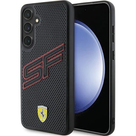 Ferrari FEHCS24MPINK S24+ S926 custodia rigida nera/nera Big SF perforata (1/5)