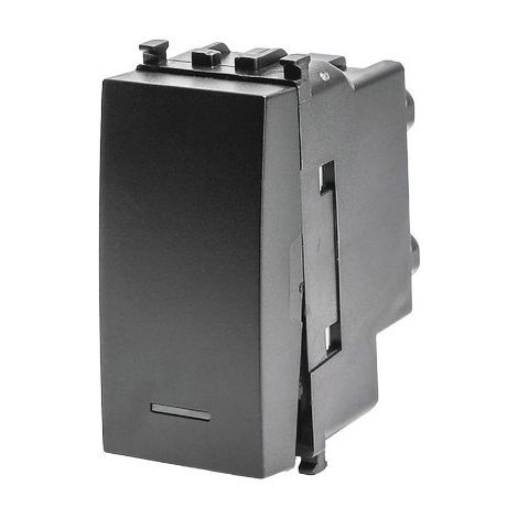 Invertitore Unipolare Avp Nero a 16 250 V 8 Pezzi
