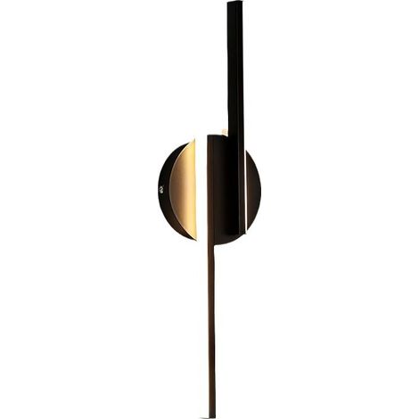 Applique Murale LED Intérieur, Lampe Murale Moderne 16W, Applique en Aluminium, 3000K Lumière Chaude pour Salon, Couloir, Salle de Bain, Escalier, Veilleuse (1/5)
