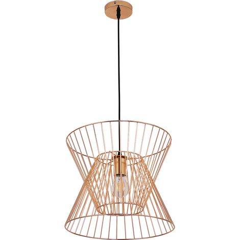 Retro-Deckenlampe - Hängeleuchte im Design - Lia Gold