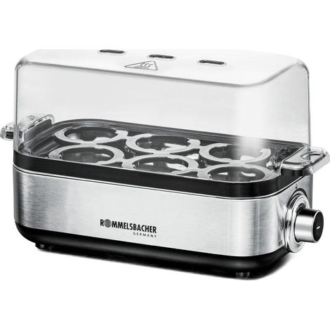 Cuiseur à œufs Rommelsbacher ER 600 6 œufs 400 W Inox