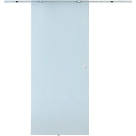 Schiebetür aus satiniertem Glas 775/900/1025 x 2050 mm MODENUIT (1/5)