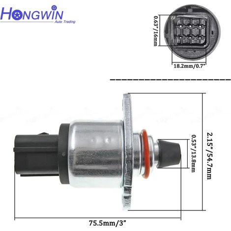 Convient pour la vanne de régulation d'air de ralenti Subaru IAC 22650 AA192 (1/4)