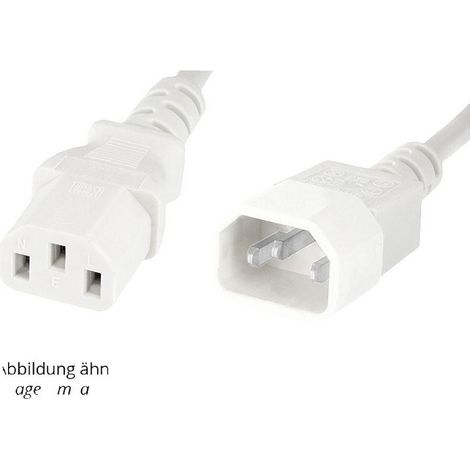 econ connect NKVK2WS Kaltgeräte Anschlusskabel   2 m
